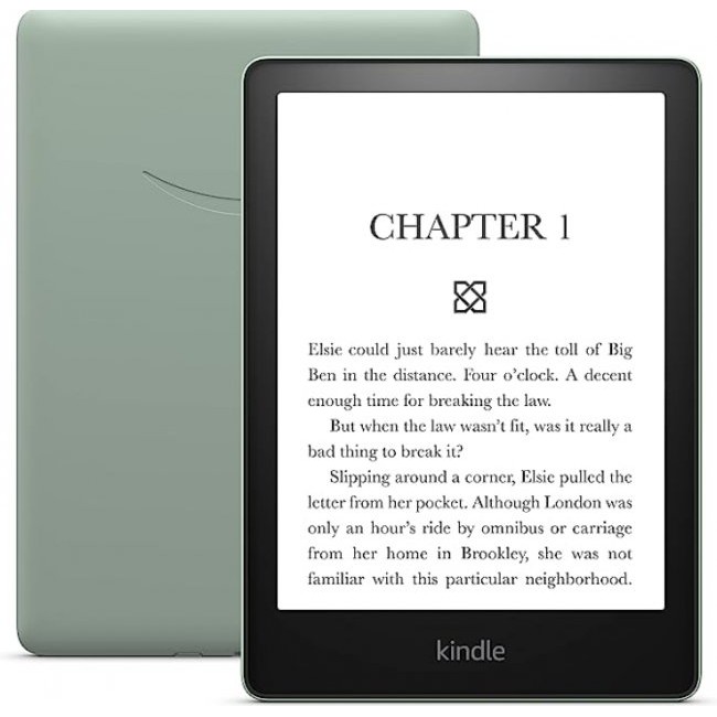 Електронна книга Amazon Kindle Paperwhite (11th Gen) 2021 16GB - ЗЕЛЕН -- GREEN