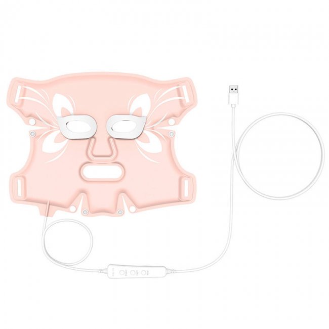 Уред за лице и тяло ANLAN 01-AGZMZ21-04E Waterproof mask with light therapy - Маска за лице