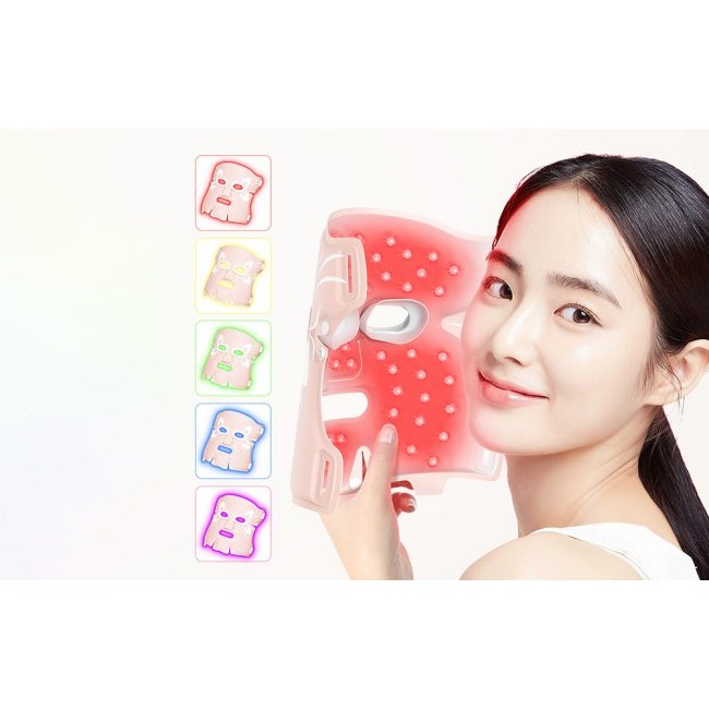 Уред за лице и тяло ANLAN 01-AGZMZ21-04E Waterproof mask with light therapy - Маска за лице