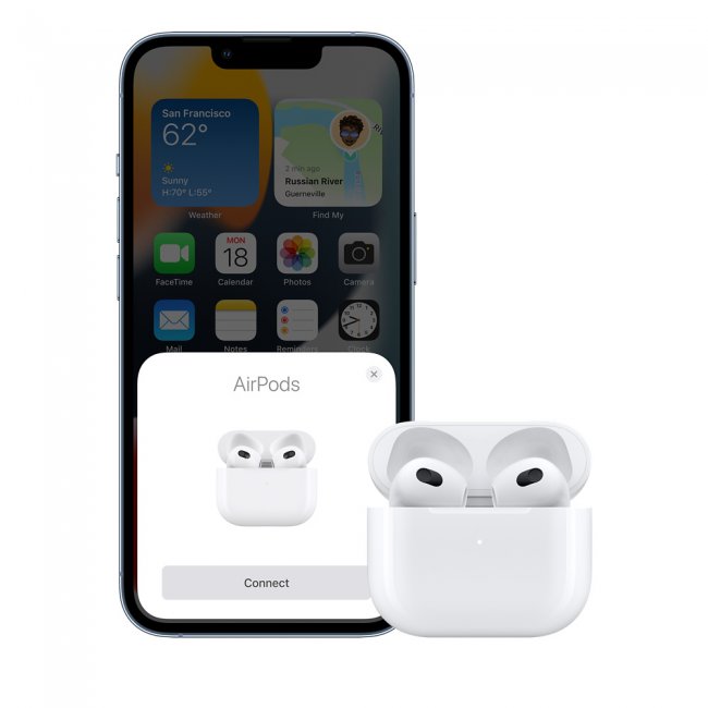 Слушалки Apple AirPods 3 MagSafe Charging Case (MME73)