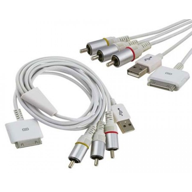 Кабел Apple AV Cable +  USB