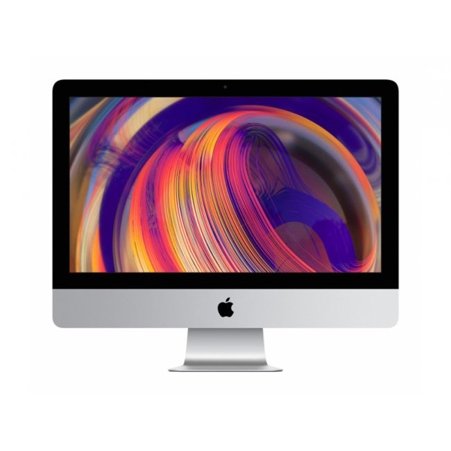 Настолен компютър Apple iMac 21.5" i3 Retina 4K: QC 3.6GHz/8GB/256GB SSD/Radeon Pro 555X w 2GB/INT KB (MHK23ZE/A)