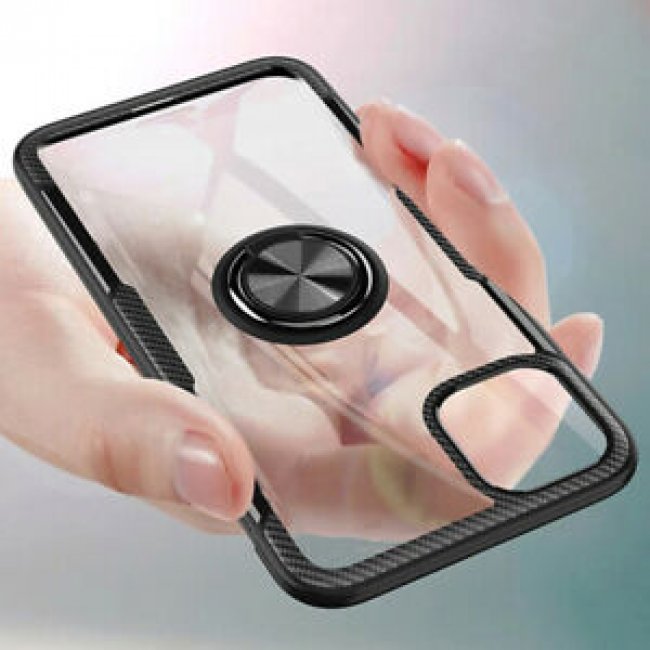 Калъф за мобилен телефон Apple Iphone 11 Ring case твърд гръб
