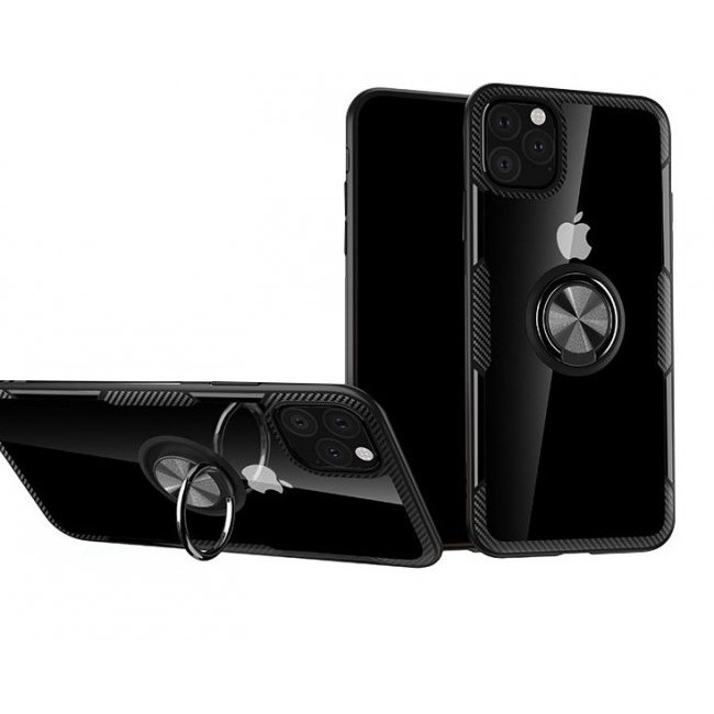 Калъф за мобилен телефон Apple Iphone 11 Ring case твърд гръб
