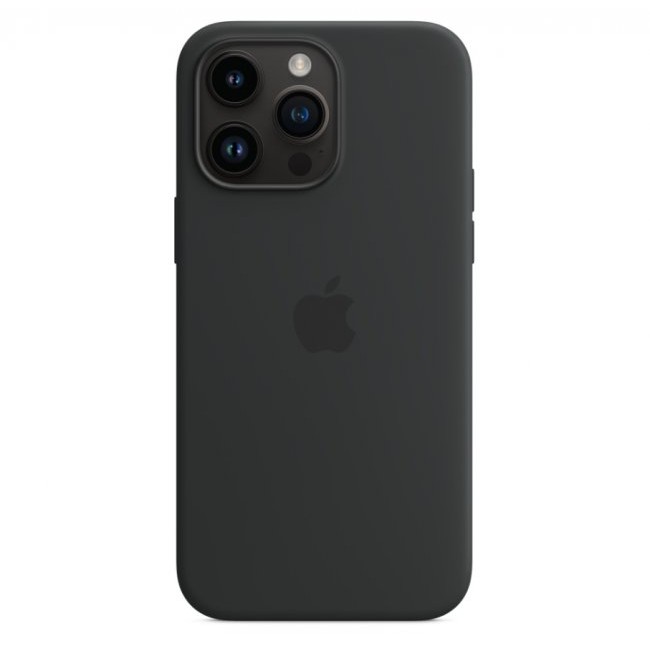 Калъф за мобилен телефон Apple iPhone 14 Pro Silicone Case - ЧЕРЕН -- BLACK