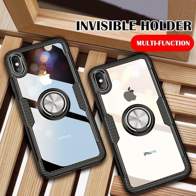 Калъф за мобилен телефон Apple iPhone 6/ 6S армиран с пръстен