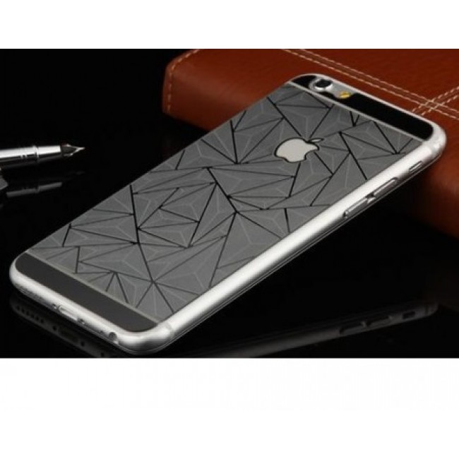 Стъклен Протектор за мобилен телефон Apple iPhone 6/6S Diamond Glass Back