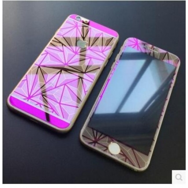 Стъклен Протектор за мобилен телефон Apple iPhone 6/6S Diamond Glass Back