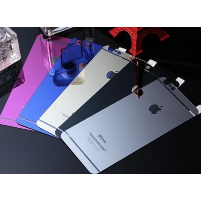 Стъклен Протектор за мобилен телефон Apple iPhone 6/6S Mirror Glass Back