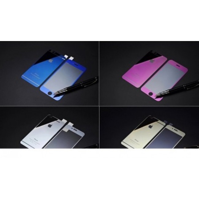 Стъклен Протектор за мобилен телефон Apple iPhone 6/6S Mirror Glass set