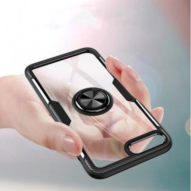 Калъф за мобилен телефон Apple Iphone 7 / 8 твърд гръб с пръстен