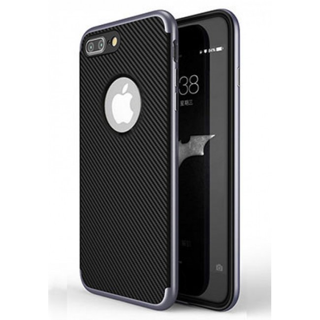 Калъф за мобилен телефон Apple Iphone 7 BACK CASE CARBON