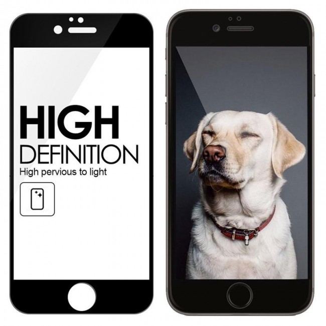 Стъклен Протектор за мобилен телефон Apple Iphone 8 Plus 5D Стъклен протектор  с пълно покритие