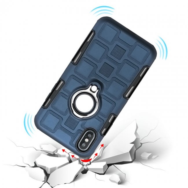 Калъф за мобилен телефон Apple Iphone XR противоударен с пръстен