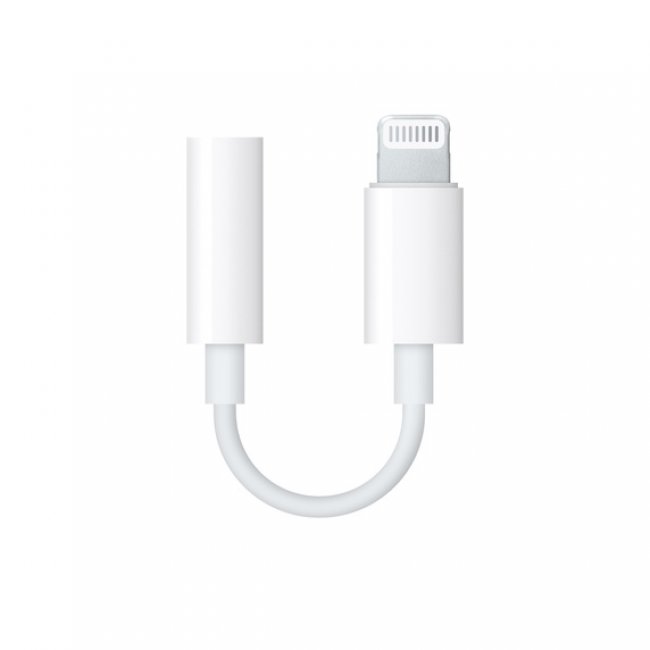 Кабел Apple Lightning to 3.5 mm Headphone Jack Adapter MMX62Z