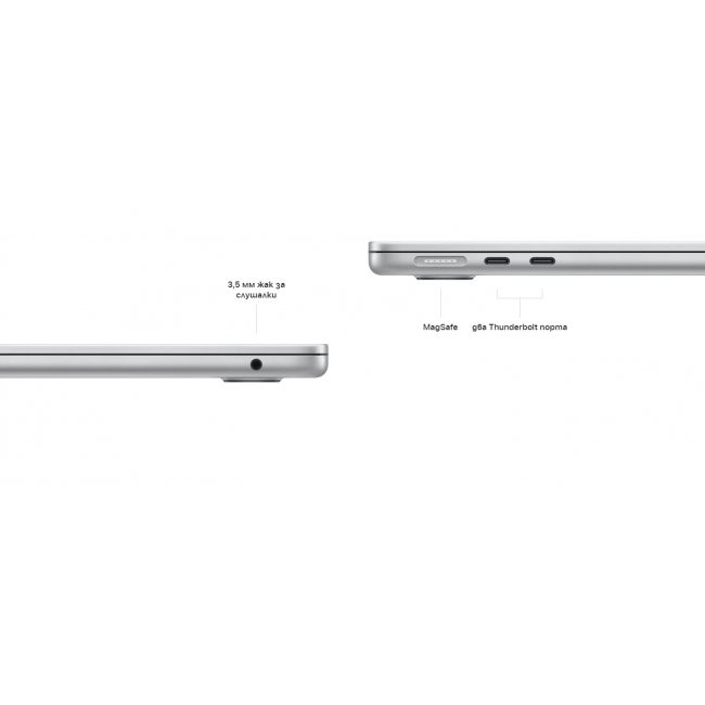 Лаптоп Apple MacBook Air 13“: Apple M2 chip with 8-core CPU and 10-core GPU, 512GB
