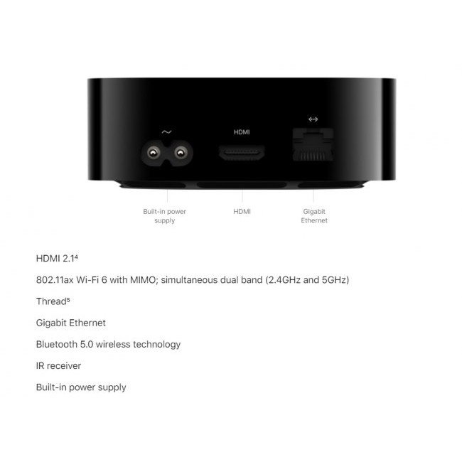 Цифров приемник Apple TV 4K 2021 MXGY2