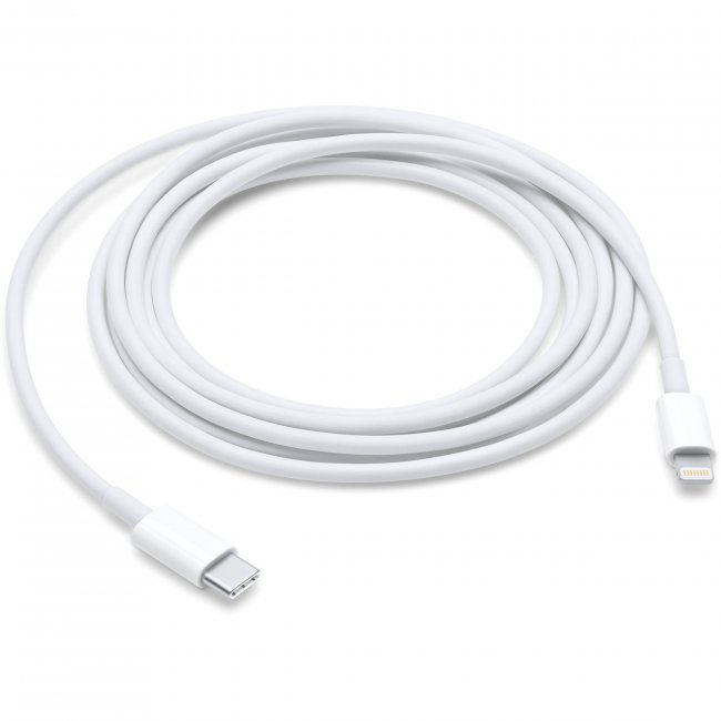 Кабел Apple USB-C to Lightning Cable (2m) - оригинален MKQ42AM