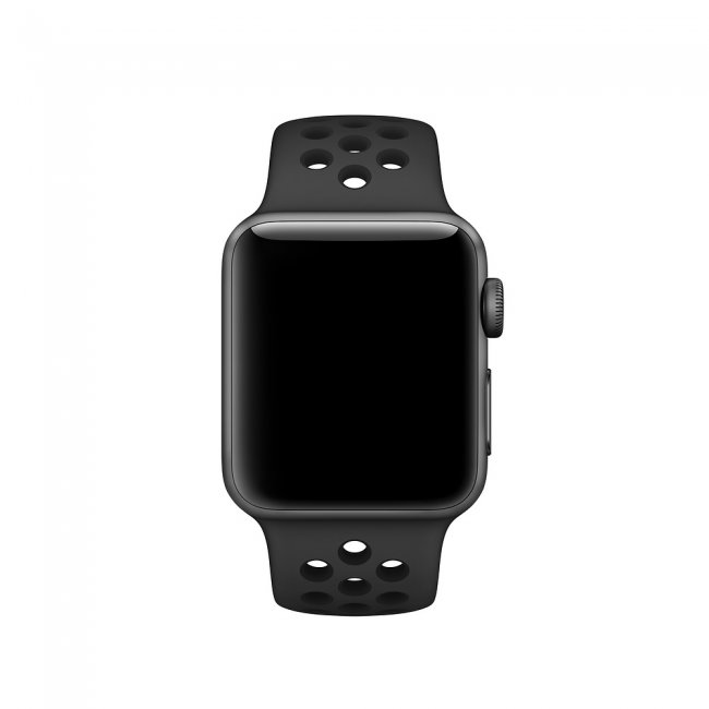 Аксесоари за спортни гривни и часовници Apple Watch 38mm Anthracite/Black Nike Sport Band MQ2K2FE/A
