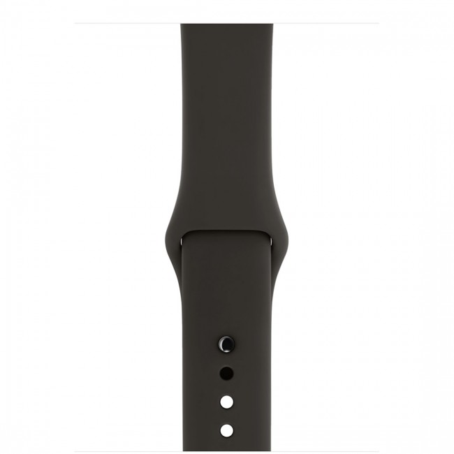 Smart Watch Apple Watch Series 3 GPS + Cellular 42mm Space Gray Aluminum Case with Black Sport Band MQK22