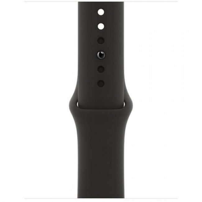 Smart Watch Apple Watch Series 6 GPS, 44mm Space Gray Aluminium Case with Black Sport Band M00H3