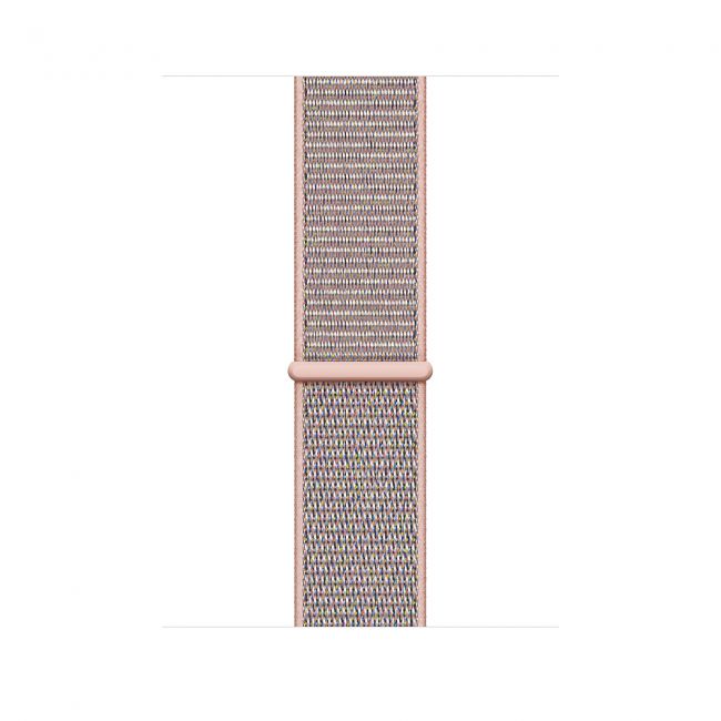 Smart Watch Apple Watch Series4 44mm Gold Aluminum Case with Pink Sand Sport Loop GPS MU6G2