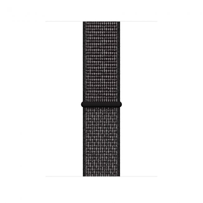 Smart Watch Apple WatchSeries4 40 mm, Nike+ Space Gray Aluminum Case with Black Nike Sport Loop MU7G2