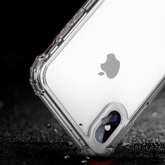 Калъф за мобилен телефон Apple XR Silicone invisible case
