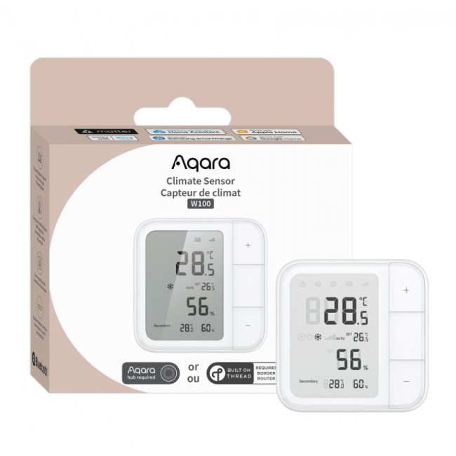За дома и офиса AQARA Climate Sensor W100