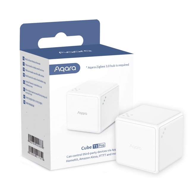 За дома и офиса AQARA Cube Control Sensor T1 Pro - Контролер за умен дом