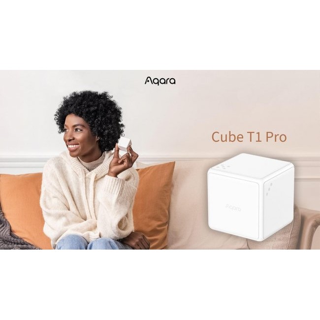 За дома и офиса AQARA Cube Control Sensor T1 Pro - Контролер за умен дом
