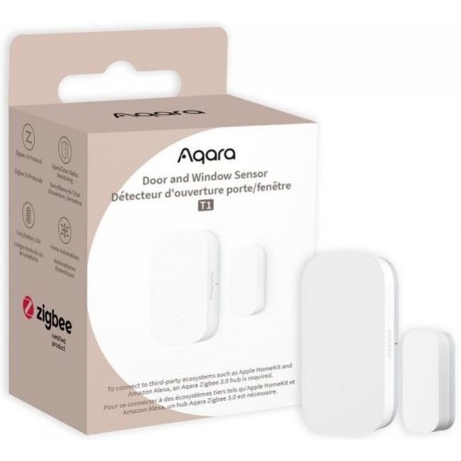 За дома и офиса AQARA Door and Window Sensor T1 Zigbee - Сензор за врати и прозорци