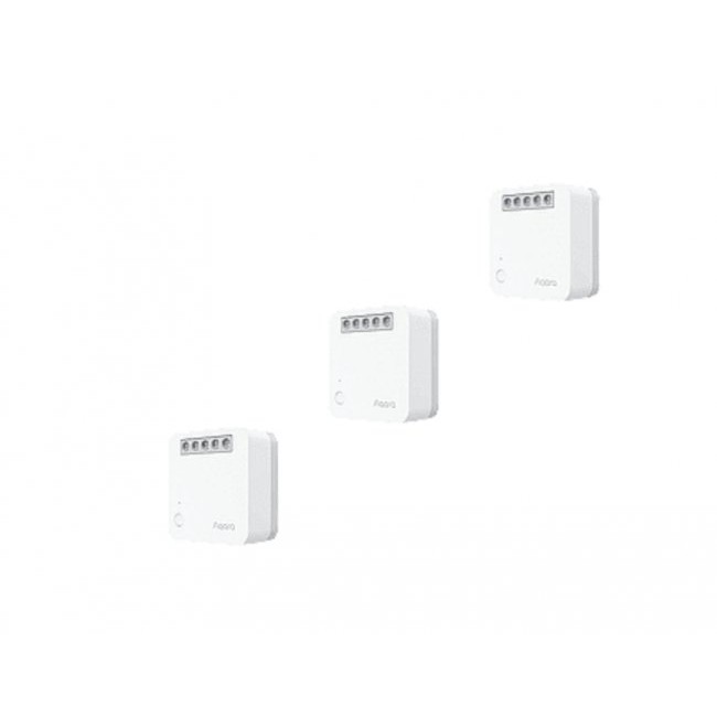 AQARA Single Switch Module T1 (No Neutral) - Троен пакет единично реле