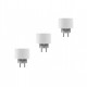 Смарт контакт, разклонител AQARA Smart Plug (Wi-Fi) Троен пакет