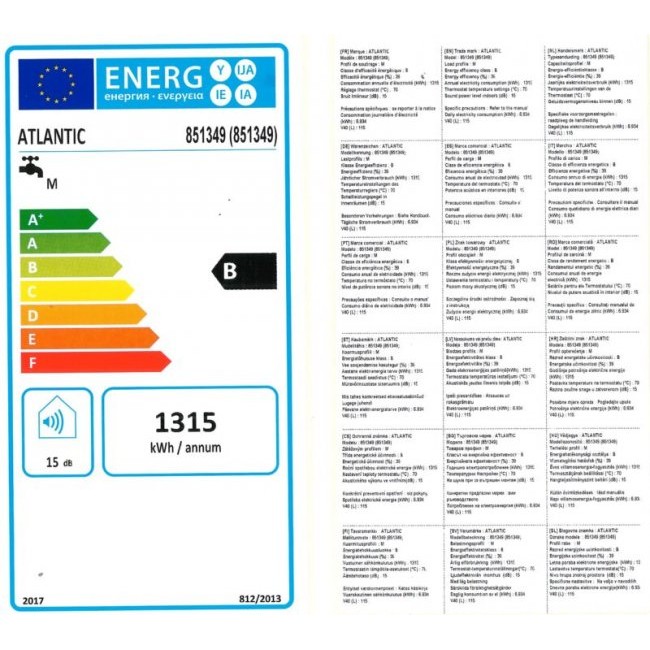 Бойлер Atlantic Genius Steatite 80 л