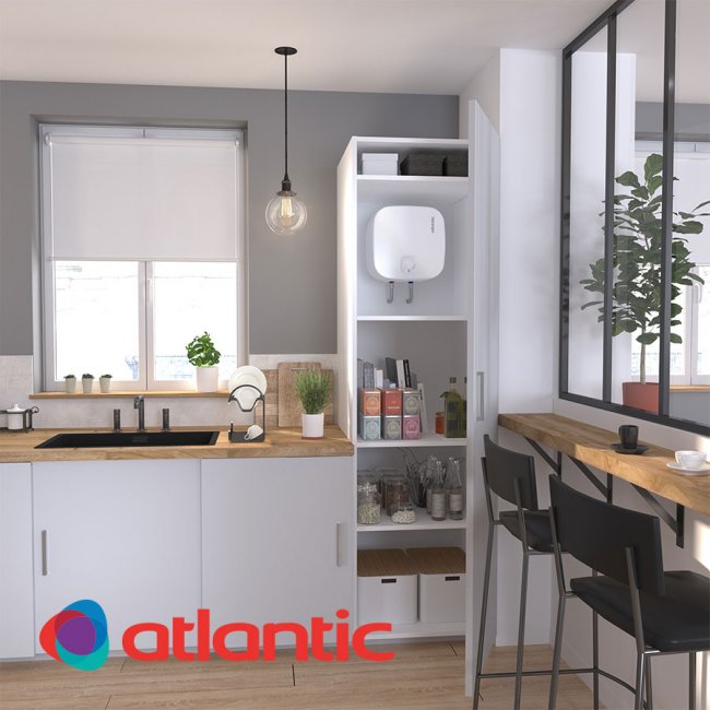 Бойлер Atlantic Nanto 30 л над мивка