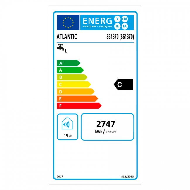 Бойлер Atlantic O’Pro Turbo S 80 л