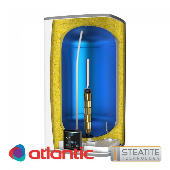 Бойлер Atlantic Steatite CUBE Wi-Fi 100л