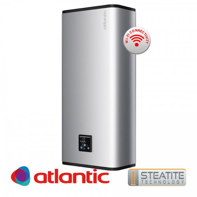 Бойлер Atlantic Vertigo Steatite Wi-Fi 40 л мултипозиционен