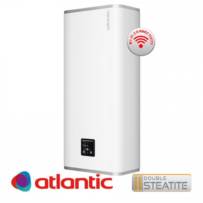 Бойлер Atlantic Vertigo Steatite Wi-Fi 80 л мултипозиционен