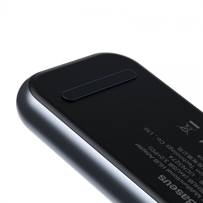 Рутер Baseus 6in1 Hub USB-C to 3x USB 3.0 + HDMI + USB-C PD + SD/microSD adapter