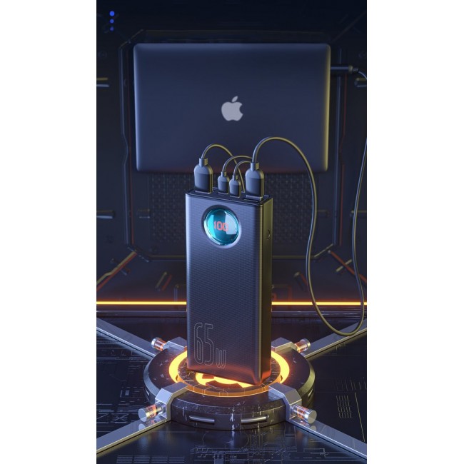 Външна Батерия POWER BANK Baseus Amblight 30000mAh, QC 3.0, PD, 3A, 65W - външна батерия