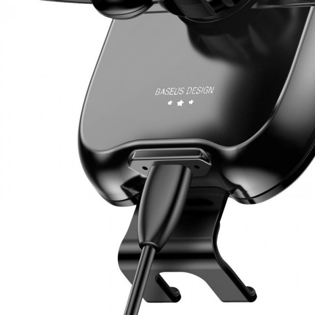 Аксесоар за кола Baseus Automatic holder with Qi 10W induction charger