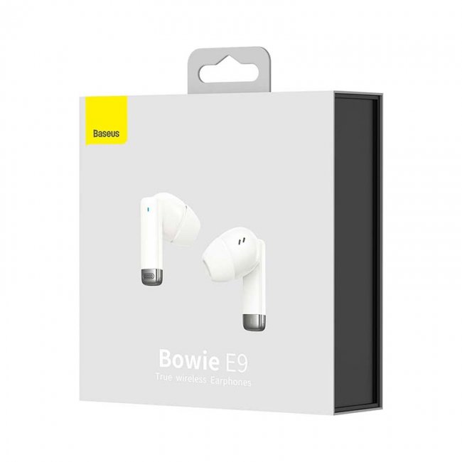 Слушалки Baseus Bowie E9 TWS Earphones - БЯЛ -- WHITE