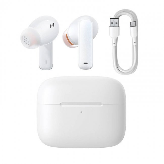 Безжични слушалки Baseus Bowie M2 TWS - БЯЛ -- WHITE