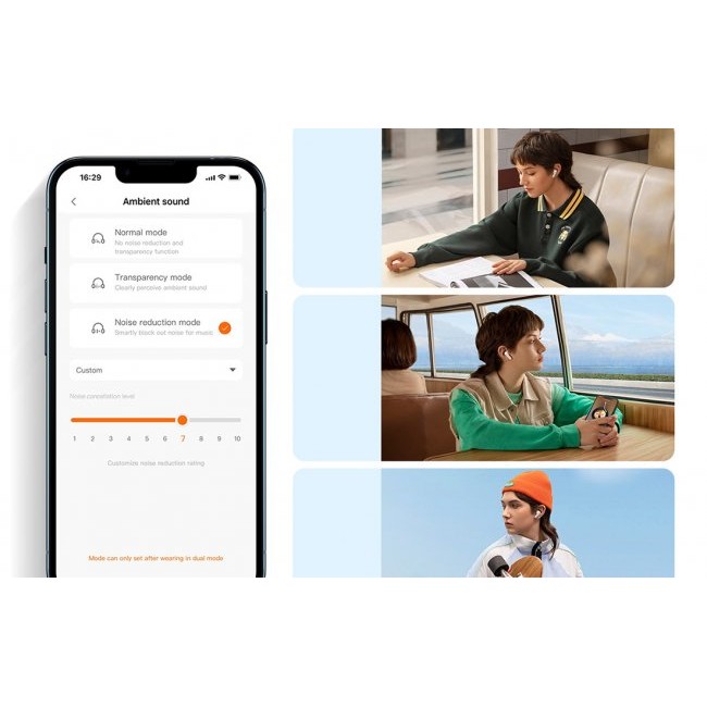 Безжични слушалки Baseus Bowie M2 TWS - ЧЕРЕН -- BLACK