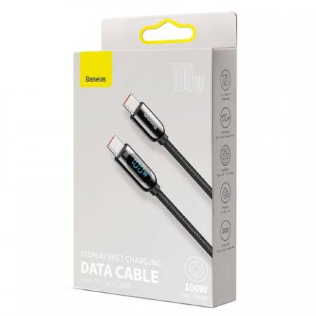 Кабел Baseus Cable USB-C to USB-C Baseus Display, 100W - 2m