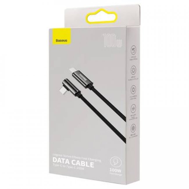 Кабел Baseus Cable USB-C to USB-C Baseus Legend Series, PD, 100W - 2m