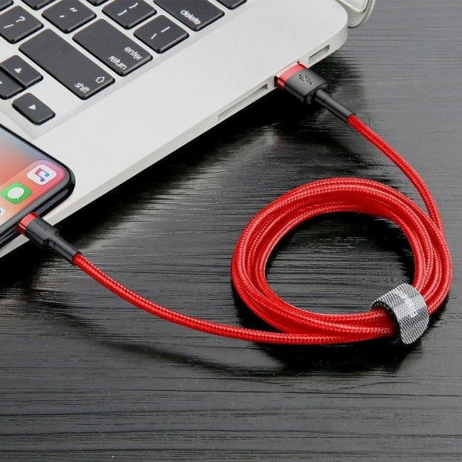 Кабел Baseus Cafule Cable IP 2A 3M