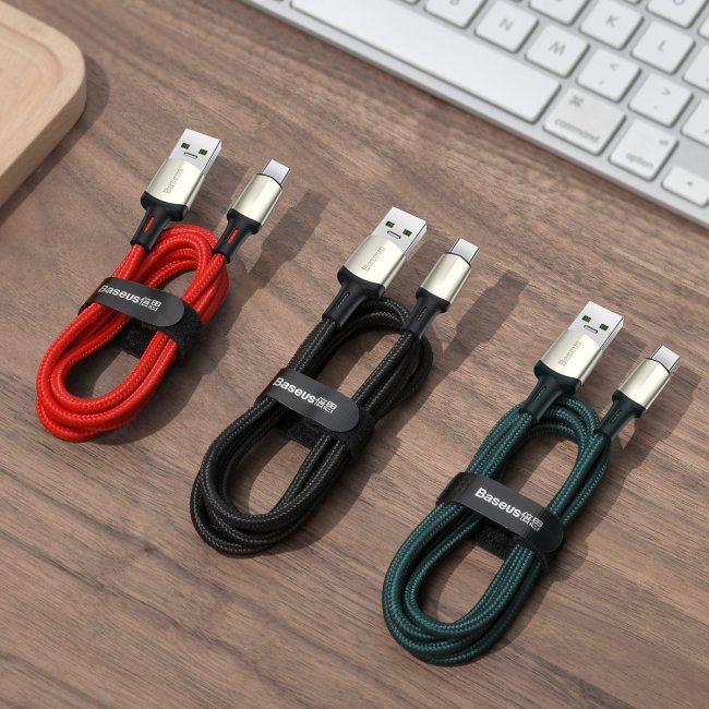 Кабел Baseus Cafule Cable Type C VOOC QC 5A